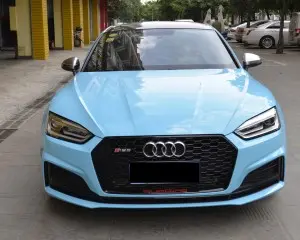 RS5 honeycomb grill for Audi A5 S5 B9 Auto parts front grille ABS material