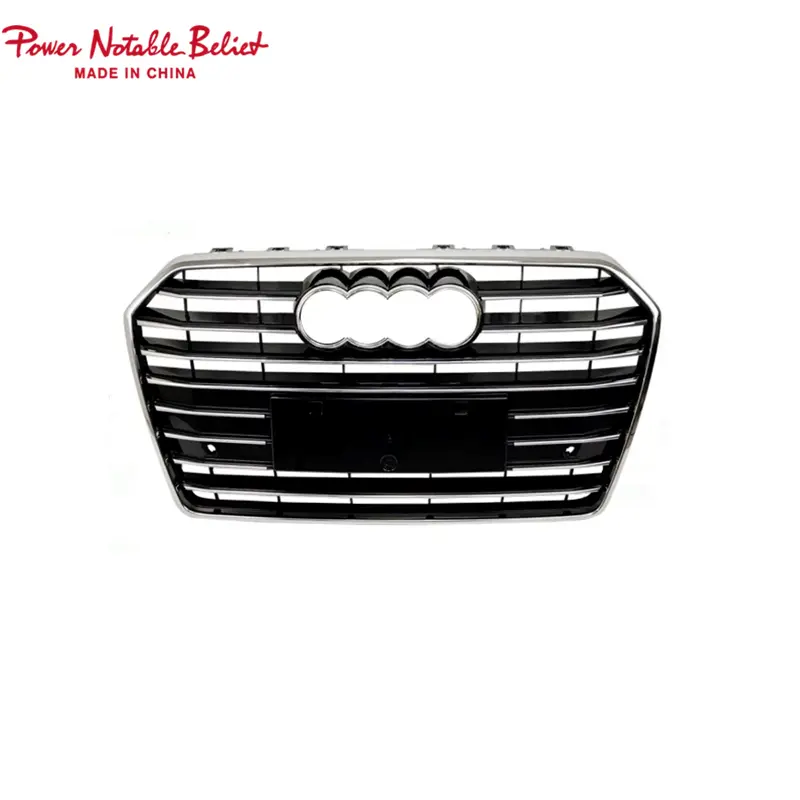 C7 PA RS6 front bumper grill for Audi A6 S6 C7.5 quattro grille