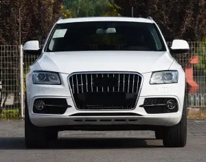 RSQ5 SQ5 honeycomb grills for Audi Q5 SQ5 B8.5 front bumper grille 2013-2018