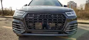 RSQ5 SQ5 style grill for Audi Q5 SQ5 B9 honeycomb front grille
