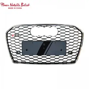 C7 PA RS6 front bumper grill for Audi A6 S6 C7.5 quattro grille
