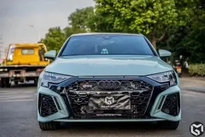 RS3 front Bodykit for Audi A3 S3 8Y Front Bumper with grill front lip diffuser tailpipe