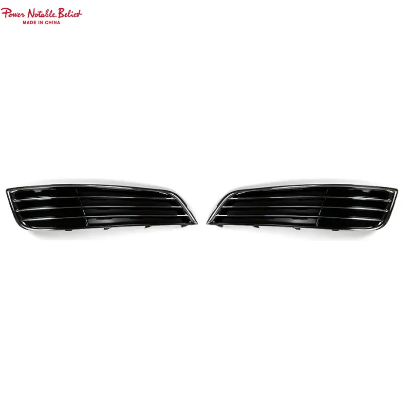 Audi Front Bumper Fog Light Grill Cover Racing Grills For AUDI A8 S8 D4 (1)