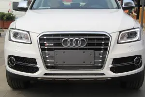RSQ5 SQ5 honeycomb grills for Audi Q5 SQ5 B8.5 front bumper grille 2013-2018