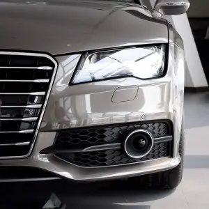 Full serie Fog lamp grill for Audi A7 C7 Front Bumper Fog Light Cover 09-15