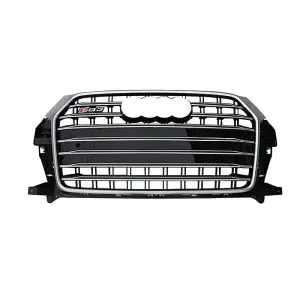RSQ3 SQ3 ABS auto grille for Audi Q3 2016-2019 radiator honeycomb grills front bumper grill