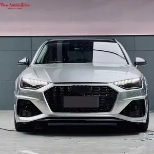RS4 Bodykit with grill for Audi A4 S4 Allroad front lip Front bumper 20-24
