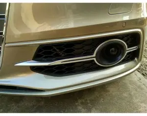 Fog Light Cover SET 12-15 for Audi A6 C7 Fog Lamp Grille
