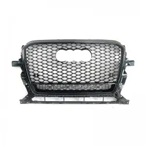 RSQ5 SQ5 honeycomb grills for Audi Q5 SQ5 B8.5 front bumper grille 2013-2018