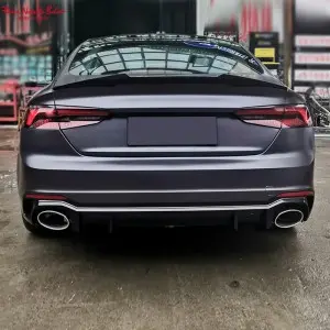 Audi RS5 B9 rear bumper with pipe for audi A5 S5 b9 2017-2019