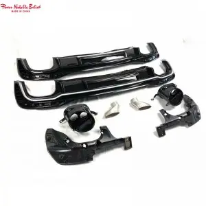 Audi RS4 rear bumper diffuser pipe for Audi A4 allroad 20-24