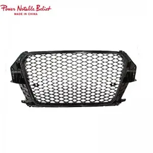 RSQ3 SQ3 style front honeycomb grille for Audi Q3 SQ3 2013-2015 upgrade grill