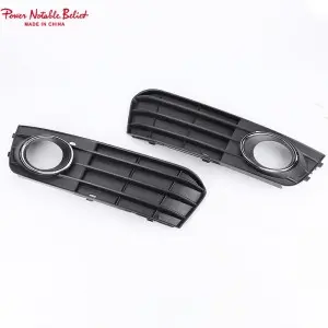 Audi A4 S4 B8 Front Fog lamp grill honeycomb sline fog light cover 08-12