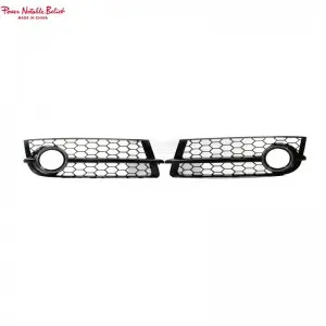 HONEYCOMB HEX  Fog Light Grille Lower Grille For Audi TT MK2 S-LINE TTS