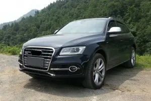 RSQ5 Fog lamp grill for Audi Q5 B8.5 Fog light cover 13-18