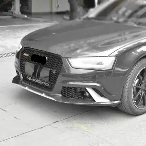 Upgrade Audi RS4 Style Front Grille Hex Mesh Honeycomb Hood Grill Fits A4 S4 B8.5
