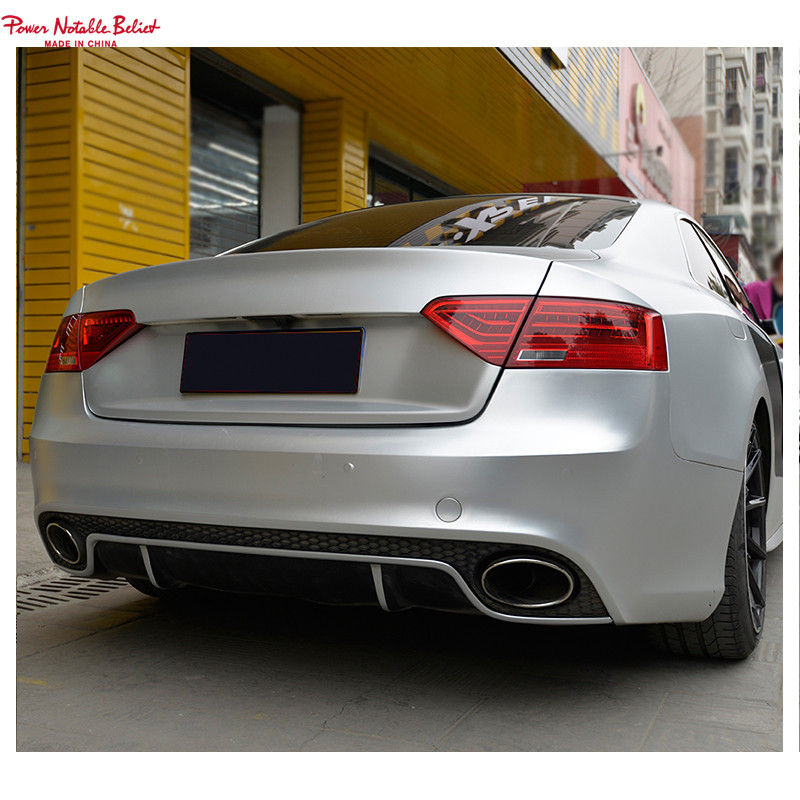 Audi RS5 S5 style diffuser pipe for Audi a5 s5 B8 2009-2011 5