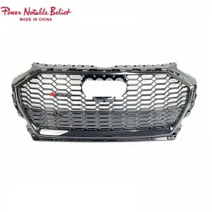RSQ5 SQ5 front honeycomb radiator grill for Audi Q5 SQ5 2022-2025 mesh bumper grille