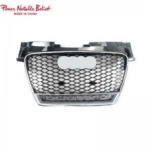 TTRS TRS style front grille for Audi TT TTS 2008-2014 facelift front bumper grille
