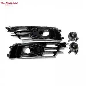 Audi Bumper Fog Light ACC Grilles Radar Sensor A6 S6 S-Line C7.5 C7PA