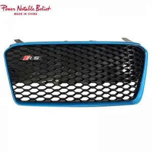 R8 Honeycomb grill for Audi R8 2014-2016 facelift mesh front bumper grill