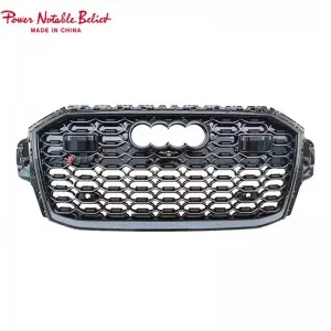 RSQ7 SQ7 front bumper grill for Audi Q7 SQ7 2020-2023 grille with ACC hole