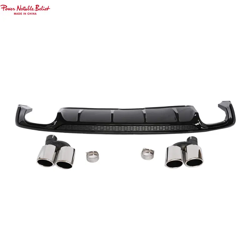 Audi A5 rear diffuer pipe modify to S5 style RS5 b9 2017-2019