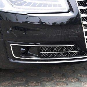 Fog Light Grill For Audi S-line A8 D4 PA 15-18 Fog Lamp Grill Racing