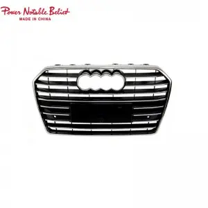 C7 PA RS6 front bumper grill for Audi A6 S6 C7.5 quattro grille