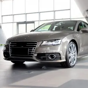 Full serie Fog lamp grill for Audi A7 C7 Front Bumper Fog Light Cover 09-15