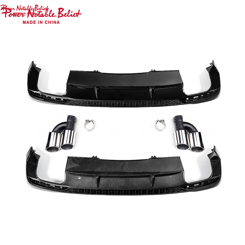 Audi S4 rear diffuser pipe for Audi A4L S line 20-24