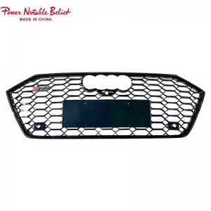 RS7 hood grill for Audi A7 S7 C8 with ACC front bumper center grill