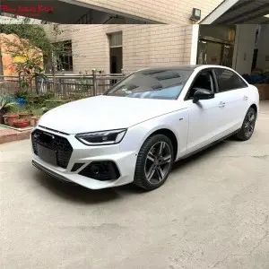 Audi A4 S4 upgrade to RS5 style car body kits front bumper diffuser pipe 20-24