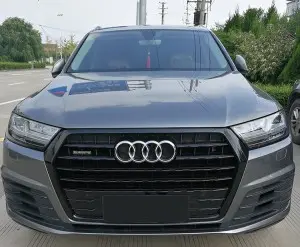 RSQ7 SQ7 radiator honeycomb grill for Audi Q7 SQ7 2016-2019 front bumper grille