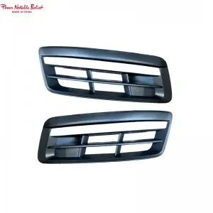 Front Lower Bumper Fog Light Grille Grill Cover For Audi Q7 06-15