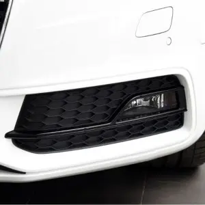 Audi fog light grill for Audi A5 B8.5 Sline or S5 honeycomb style fog lamp cover 12-16
