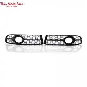 RS4 B7 Front Fog lamp grill sline grill for Audi A4 S4 b7 05-07