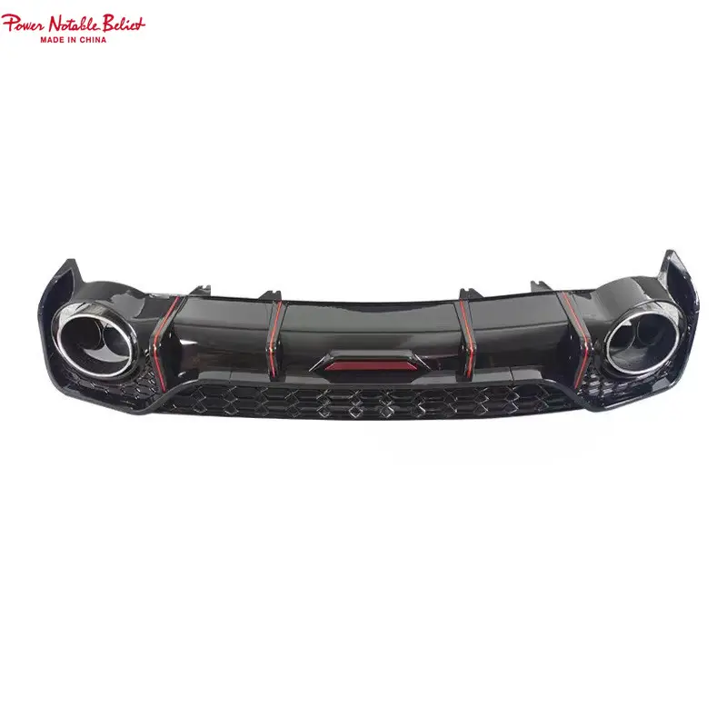 Audi A4L Sline upgrade to R style rear diffuser pipe 20-24 1