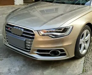 Fog Light Cover SET 12-15 for Audi A6 C7 Fog Lamp Grille