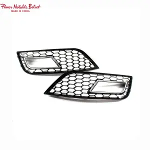 Audi Fog lamp grill s4 b8.5 Sline car fog honeycomb grille 13-16