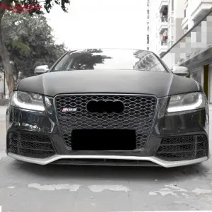 RS5 style bumper for Audi A5 S5 B8 with front grill front lip 2009-2011