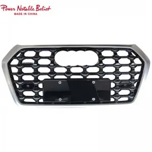 RSQ5 SQ5 style grill for Audi Q5 SQ5 B9 honeycomb front grille