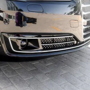 Fog Light Grill For Audi S-line A8 D4 PA 15-18 Fog Lamp Grill Racing