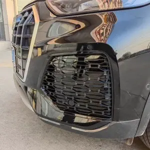Q5 fog grill for Audi Q5 SQ5 ABS fog honeycomb mesh grille 22-25