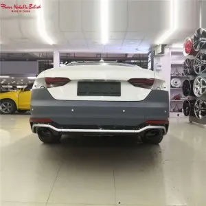 Audi RS5 B9 rear bumper with pipe for audi A5 S5 b9 2017-2019