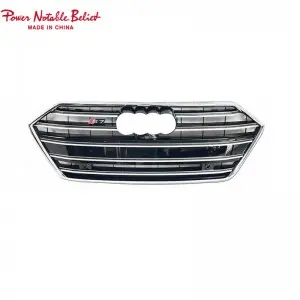 RS7 hood grill for Audi A7 S7 C8 with ACC front bumper center grill